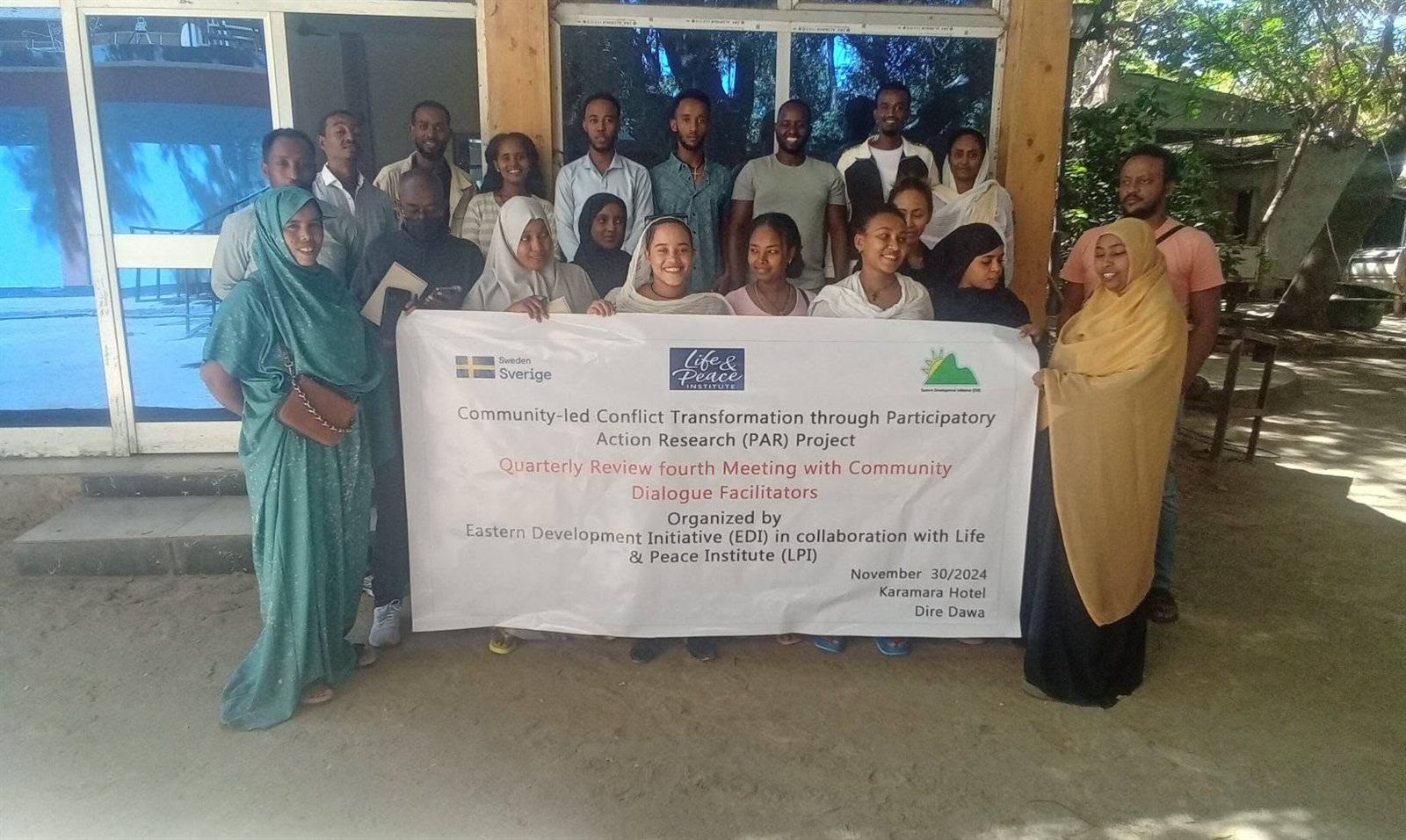 Event banner: Quarterly Review Fourth Meeting with Community Dialogue Facilitators, November 30 2024